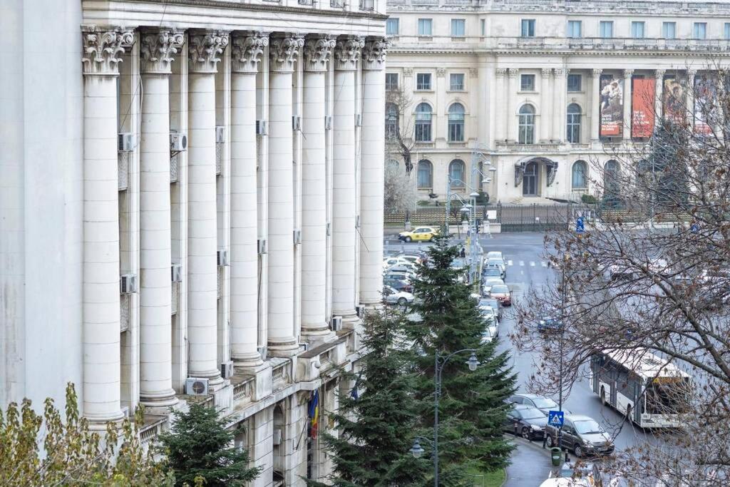 Ferienwohnung La Dame Bleue Bukarest Exterior foto